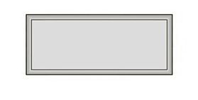 Цоколь для дверей Браво, Cream